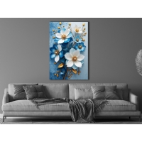 �i�ek G�rseli Kanvas Tablo