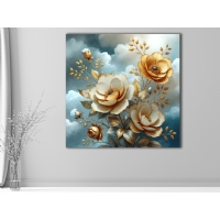 �i�ek G�rseli Kanvas Tablo