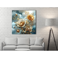 �i�ek G�rseli Kanvas Tablo