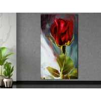 K�rm�z� G�l�n Dramatik Yans�malar� Tablo