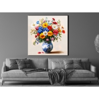 �i�ek G�rseli Kanvas Tablo