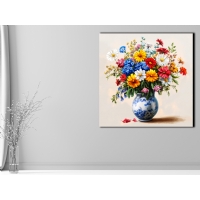 �i�ek G�rseli Kanvas Tablo