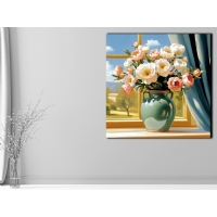 �i�ek G�rseli Kanvas Tablo