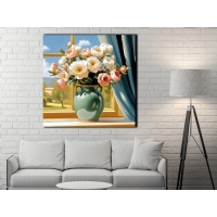 �i�ek G�rseli Kanvas Tablo