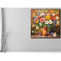 �i�ek G�rseli Kanvas Tablo