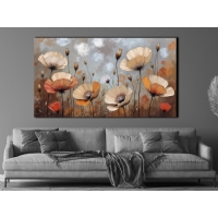 �i�ek G�rseli Kanvas Tablo