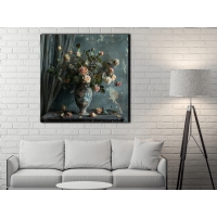 �i�ek G�rseli Kanvas Tablo