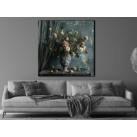 �i�ek G�rseli Kanvas Tablo