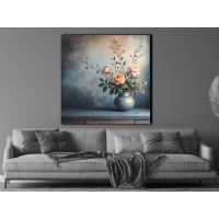 �i�ek G�rseli Kanvas Tablo