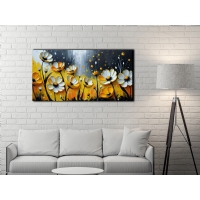 �i�ek G�rseli Kanvas Tablo