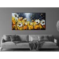 �i�ek G�rseli Kanvas Tablo