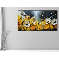 �i�ek G�rseli Kanvas Tablo