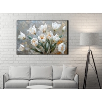 �i�ek G�rseli Kanvas Tablo