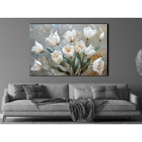 �i�ek G�rseli Kanvas Tablo