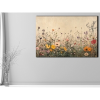 �i�ek G�rseli Kanvas Tablo