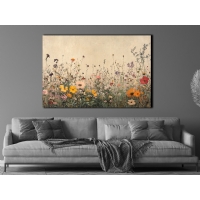 �i�ek G�rseli Kanvas Tablo