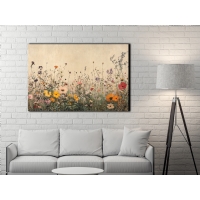 �i�ek G�rseli Kanvas Tablo