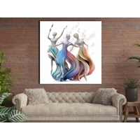 Klasik M�zik ve Dans��lar Fig�ratif Kanvas Tablo