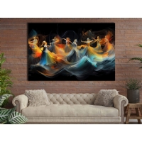 Soyut Bale Performans� Sanatsal Kanvas Tablo