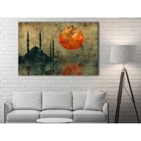 DOLUNAY KANVAS TABLO