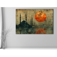 DOLUNAY KANVAS TABLO