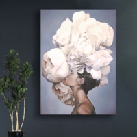 FLOWER HEAD 2 - S�ML� KANVAS TABLO