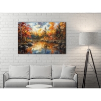 KANVAS G�L TABLOSU