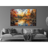 KANVAS G�L TABLOSU