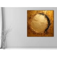 GOLD SOYUT KANVAS TABLO