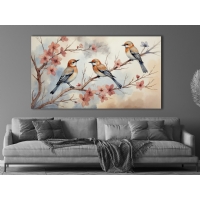 KU�LAR KANVAS TABLO