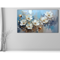 �i�ek G�rseli Kanvas Tablo