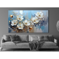 �i�ek G�rseli Kanvas Tablo