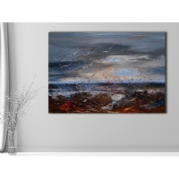 Mart�lar Ya�l� Boya Kanvas Tablo