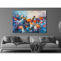 Ya�l� Boya Efektli Tablo