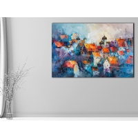 Ya�l� Boya Efektli Tablo